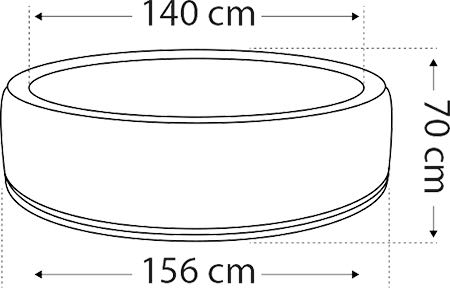Dimensions bassin