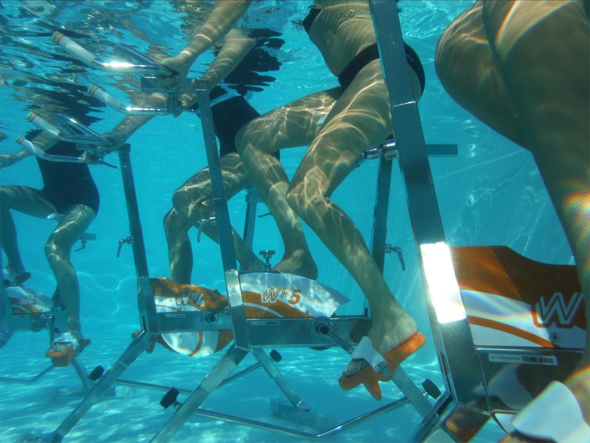 Aquabike Waterflex WR5 + Selle Confort