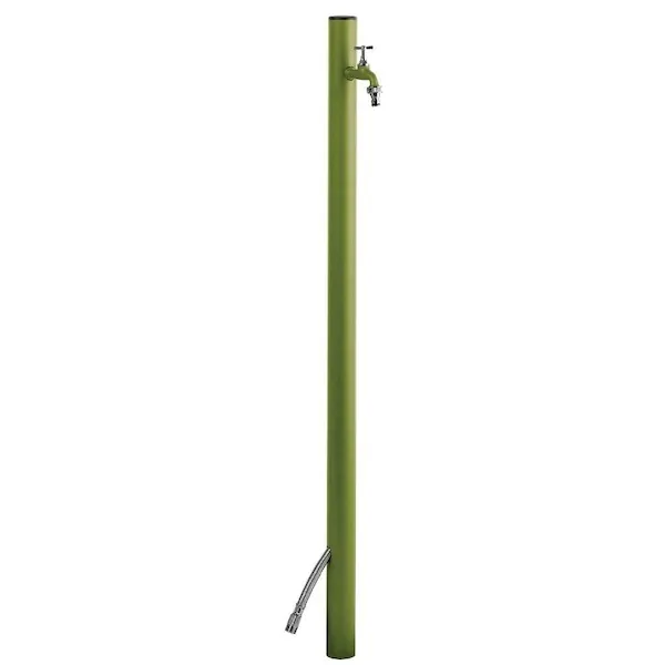Borne de jardin LOOP 1 robinet vert