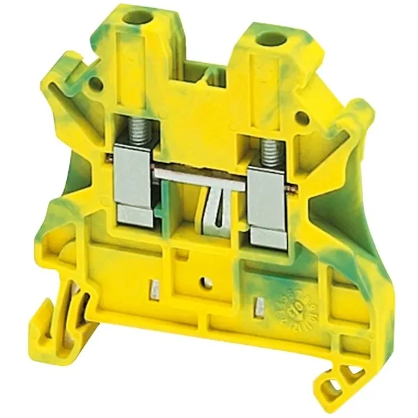 Bornier à vis 17100 - 4 mm² - jaune