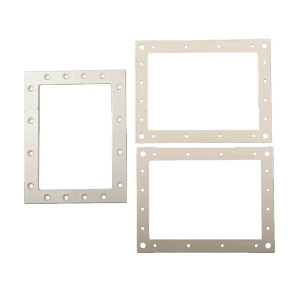 Bride skimmer avec joint et vis Pools