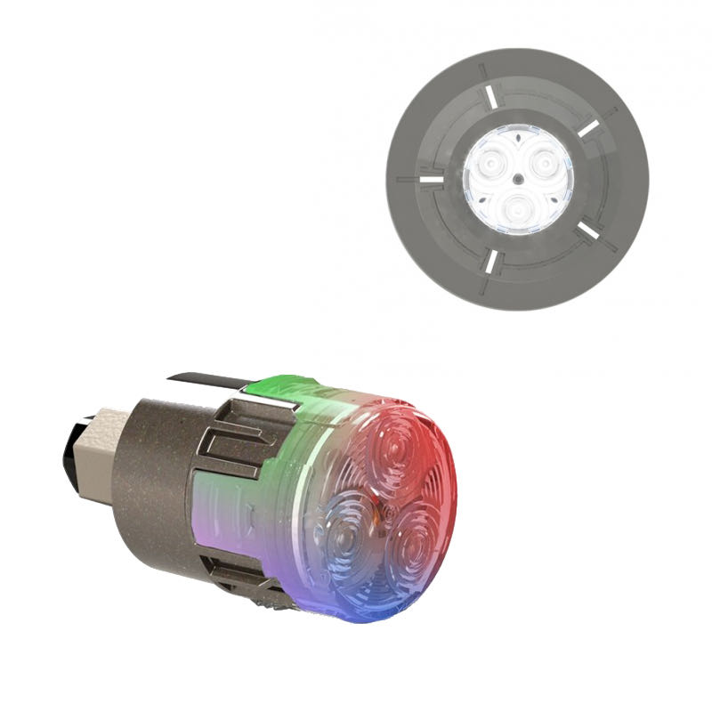 Projecteur LED couleur Mini-Brio X15 avec enjoliveur Mini-Chroma Anthracite