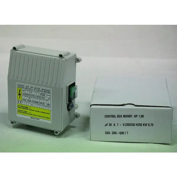 Coffret de démarrage pour moteur monophasé - 16 µF - 3 A