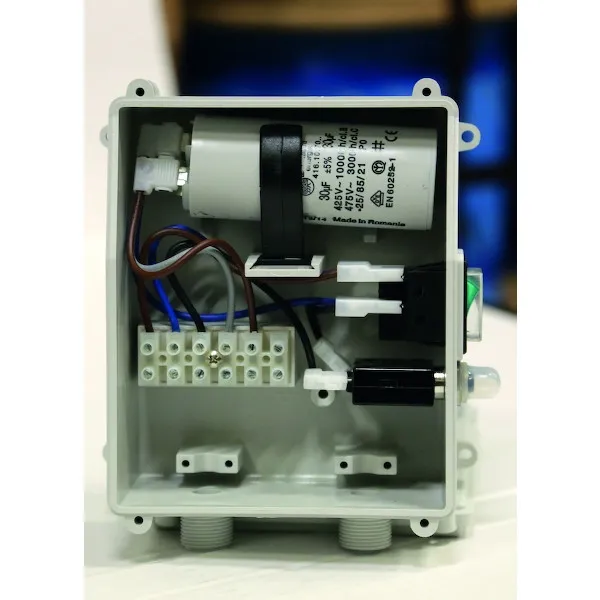 Coffret de démarrage pour moteur monophasé - 30 µF - 7 A