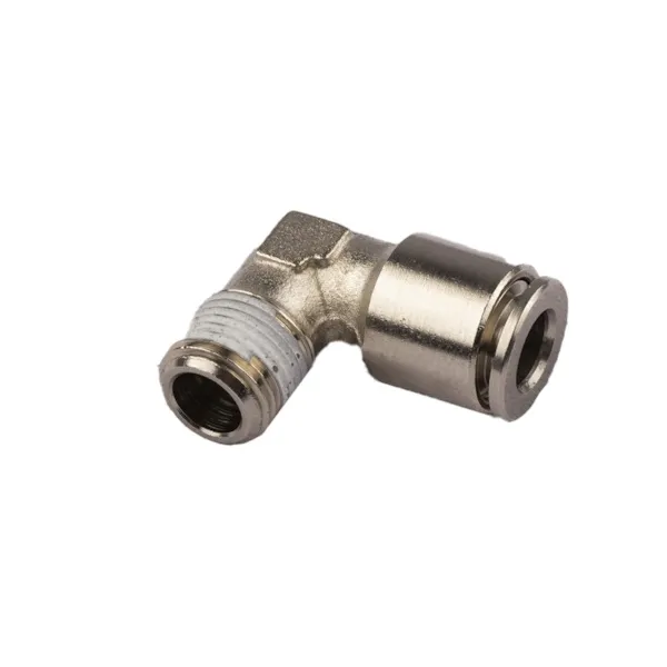 Coude 4x6 mm - Fileté 1/4