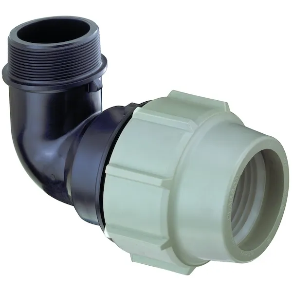 Coude à compression 90° fileté 7850