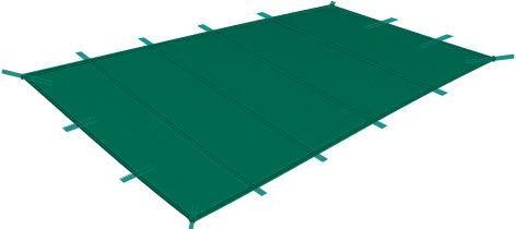 Couverture d'hivernage filet FILEA TOP sur mesure