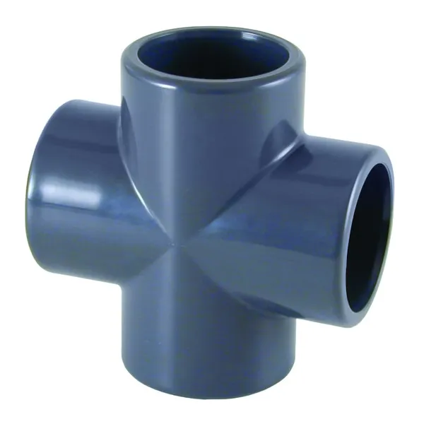 Croix PVC pression 05 28 - 90 mm