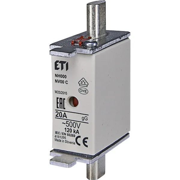 Fusible NH000 gG 40A/500V