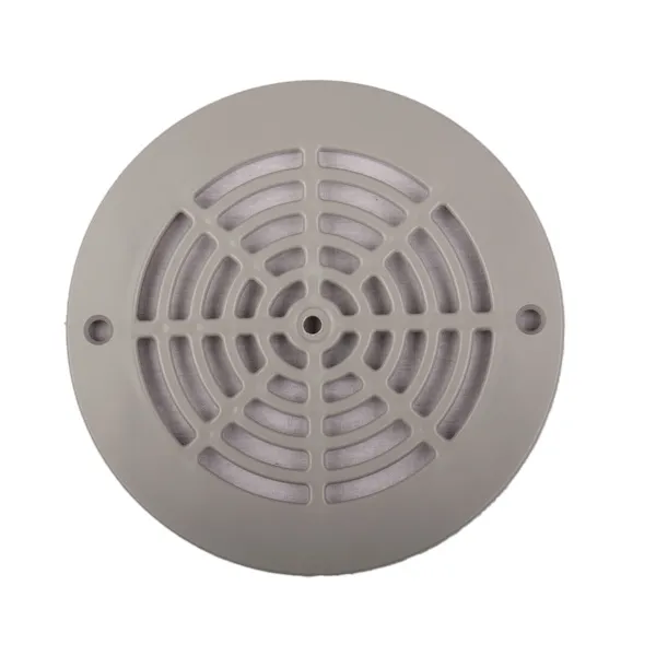 Grille de bonde de fond 196 mm pour COFIES gris clair