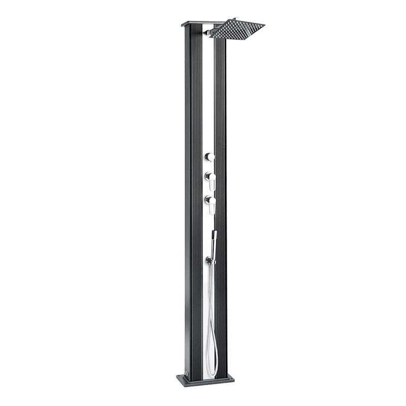 Douche hybride DADA Droite 40L Anthracite / Alu