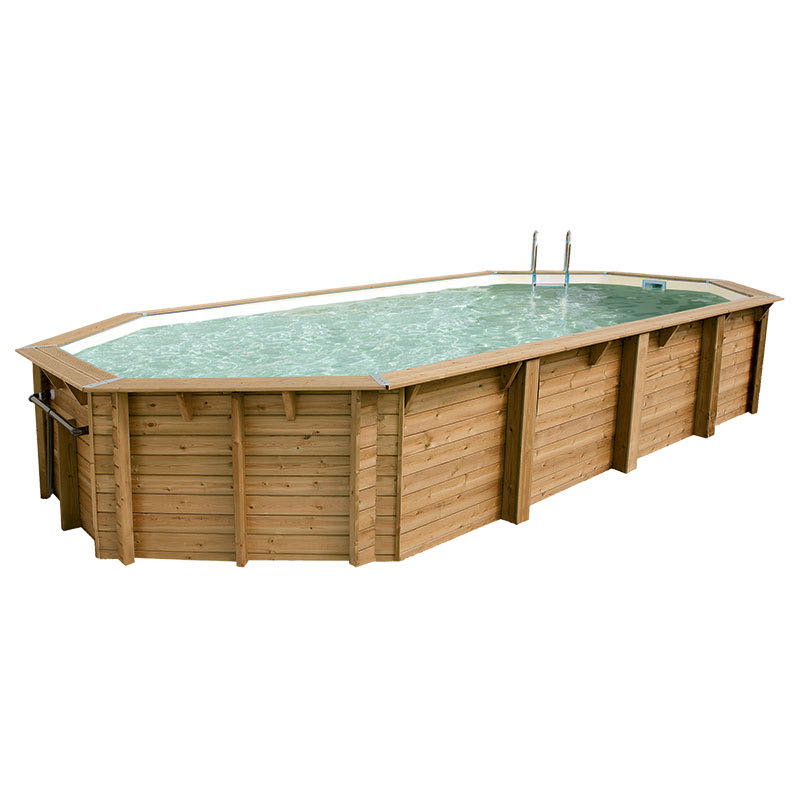 Piscine bois OCEA 470 x 860 x 130 liner beige