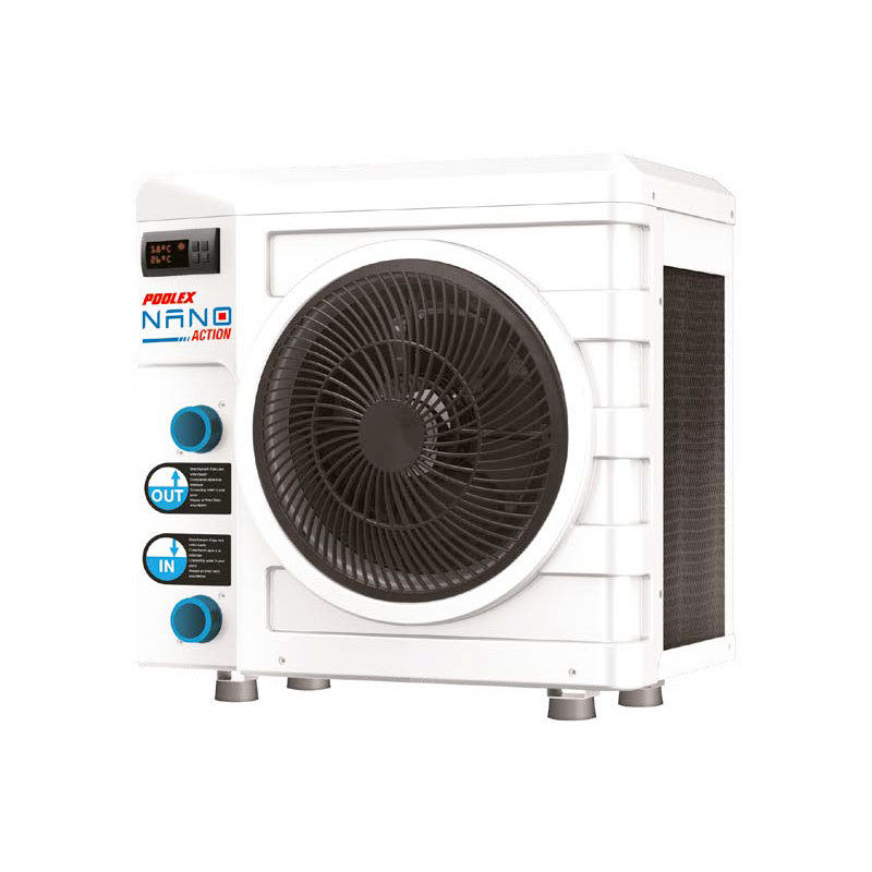 Nano Action 4 kw 28m3 pompe a chaleur piscine Poolex