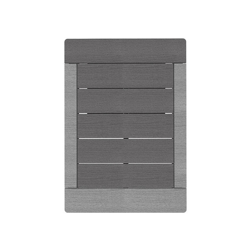 Caillebotis composite Dark Gray pour douche d'extérieur piscine