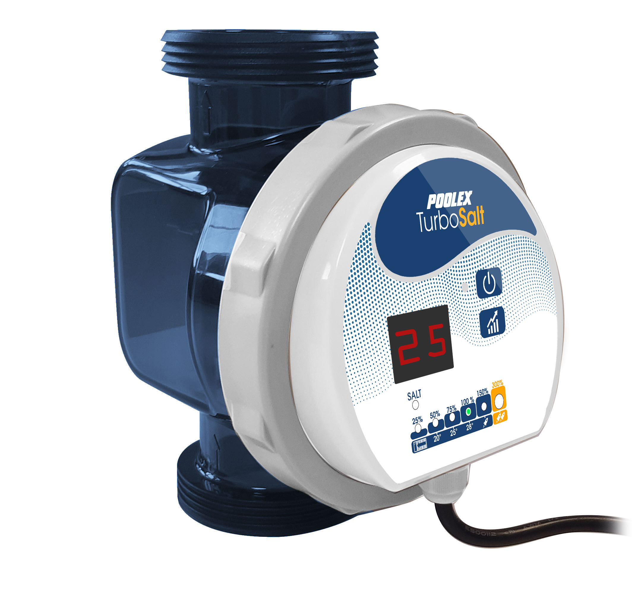 Électrolyseur au sel Poolex Turbo Salt - Modèle 300 - 6g (20-30m3)