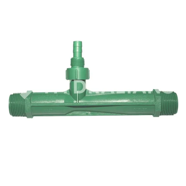 Injecteur polypropylène vert 1