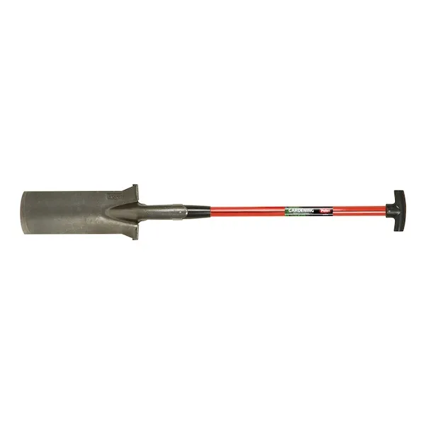 Louchet d'arrachage avec manche en fibre de verre - Largeur de tête : 130 mm - Hauteur de tête : 350 mm