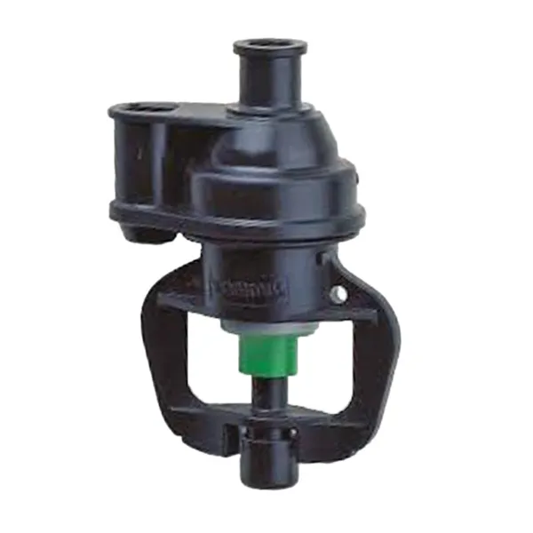 Micro asperseur AQUASMART 2002 turbine verte tête en bas buse jaune - 95L/h