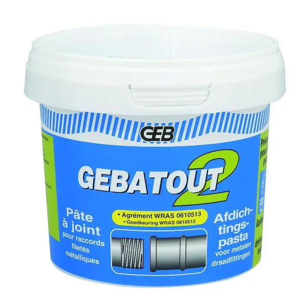 Pâte à joint GEBATOUT 2 - 500 g - pot