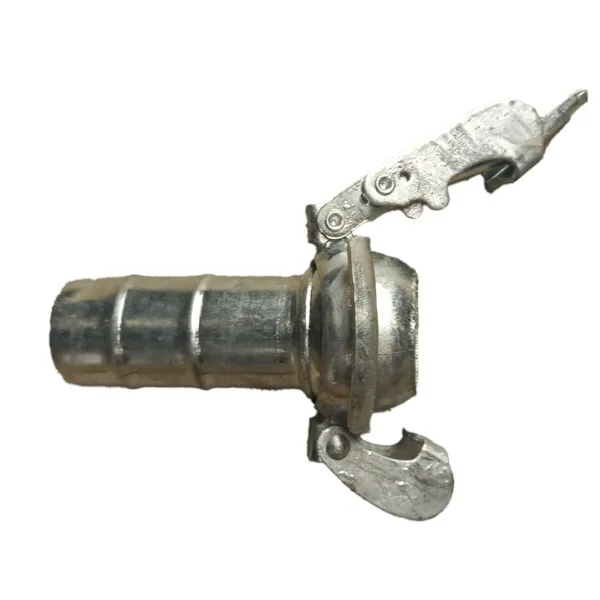 Raccord HR type BAUER mâle 89 x cannelé 80 avec collier S2