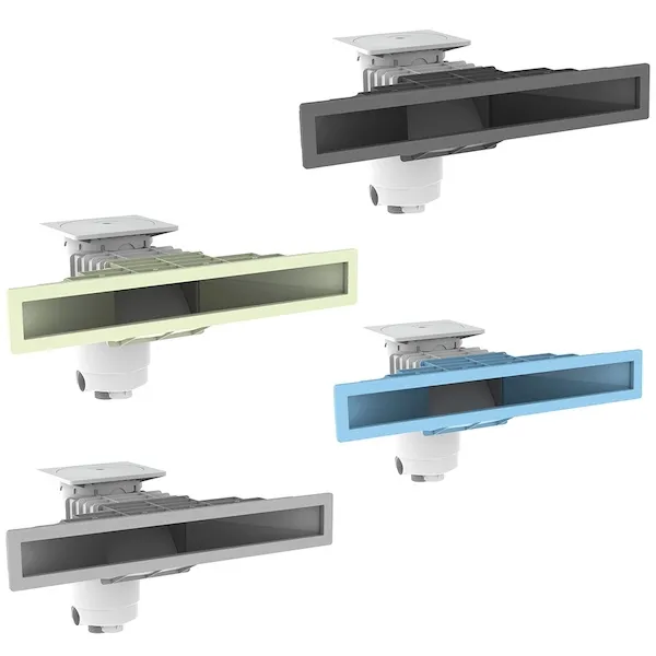 Skimmer A800 miroir à sceller - gris clair