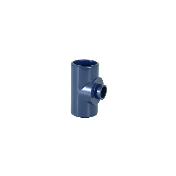 Té réduit PVC pression à coller PN16