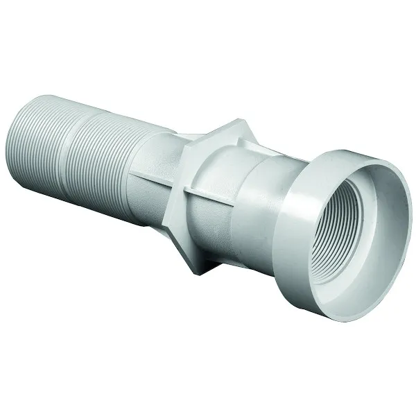 Traversée de paroi béton blanc pour mini projecteur