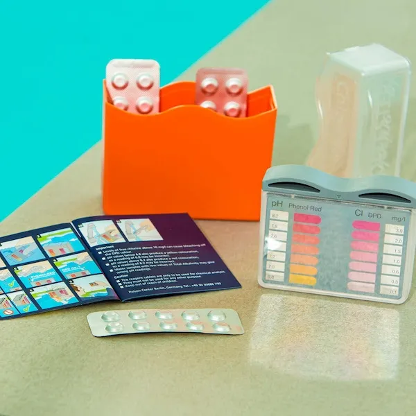 Trousse pastilles chlore / pH - 2 x 30 pastilles